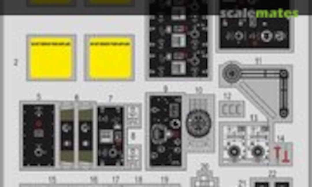 1:32 B-17E/F radio compartment (Eduard 32904) 32904
