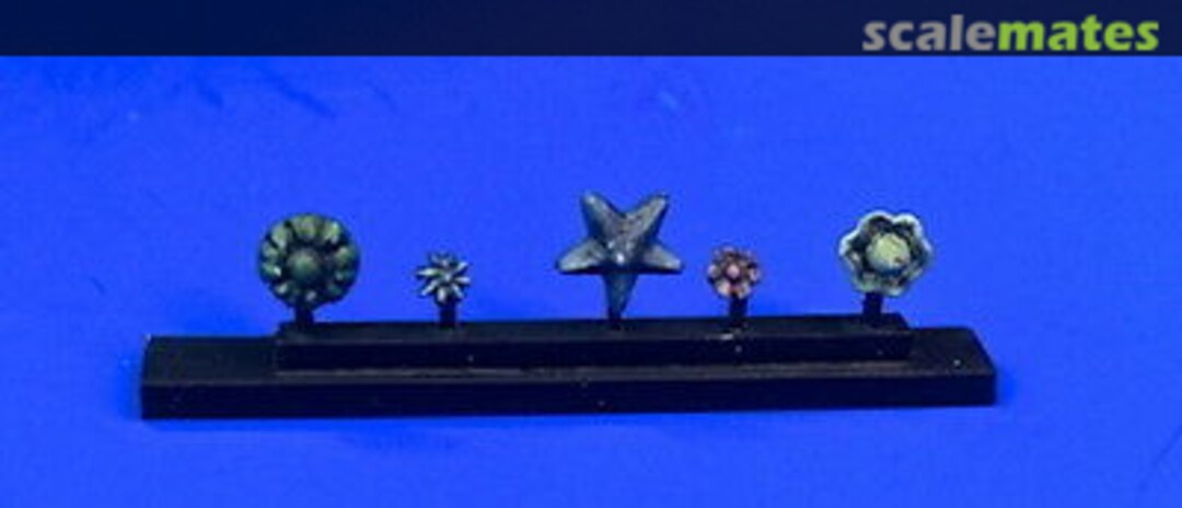 Boxart Decorative metallic flower for victorian houses UM 184 U-Models Boxart Decorative metallic flower for victorian houses UM 184 U-Models