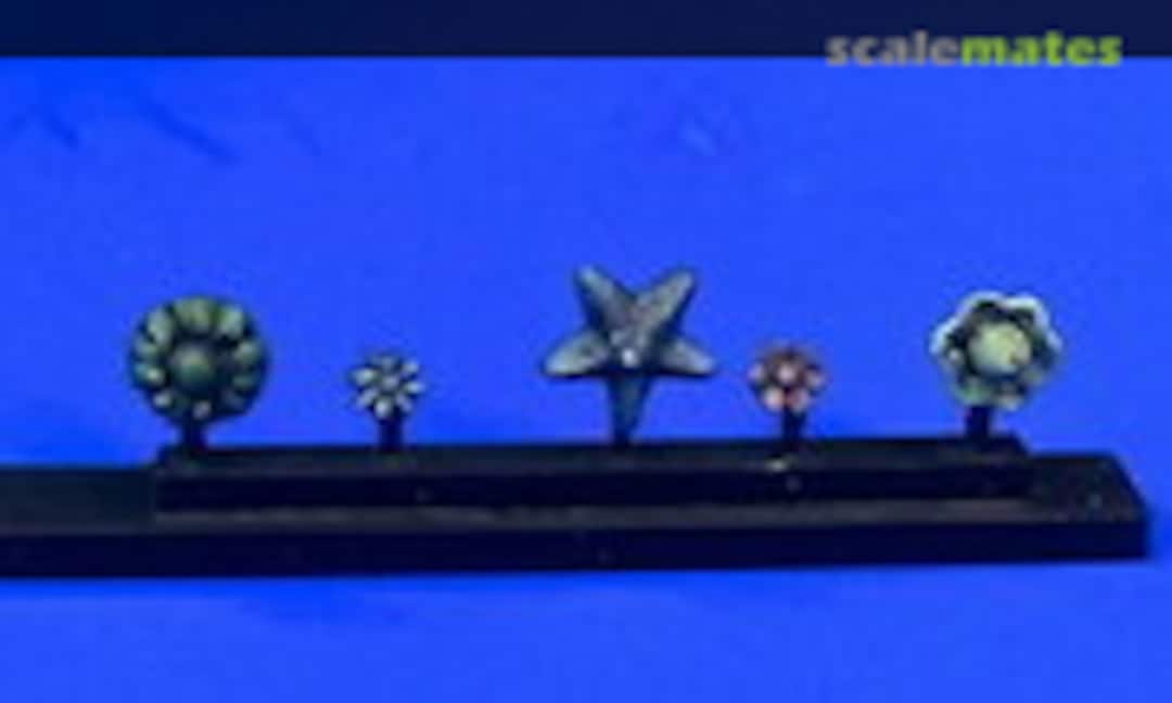 1:35 Decorative metallic flower for victorian houses (U-Models UM 184) UM 184