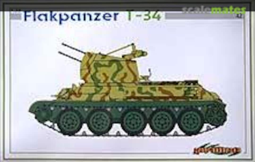 Boxart Flakpanzer T-34 6569 Cyber Hobby Boxart Flakpanzer T-34 6569 Cyber Hobby