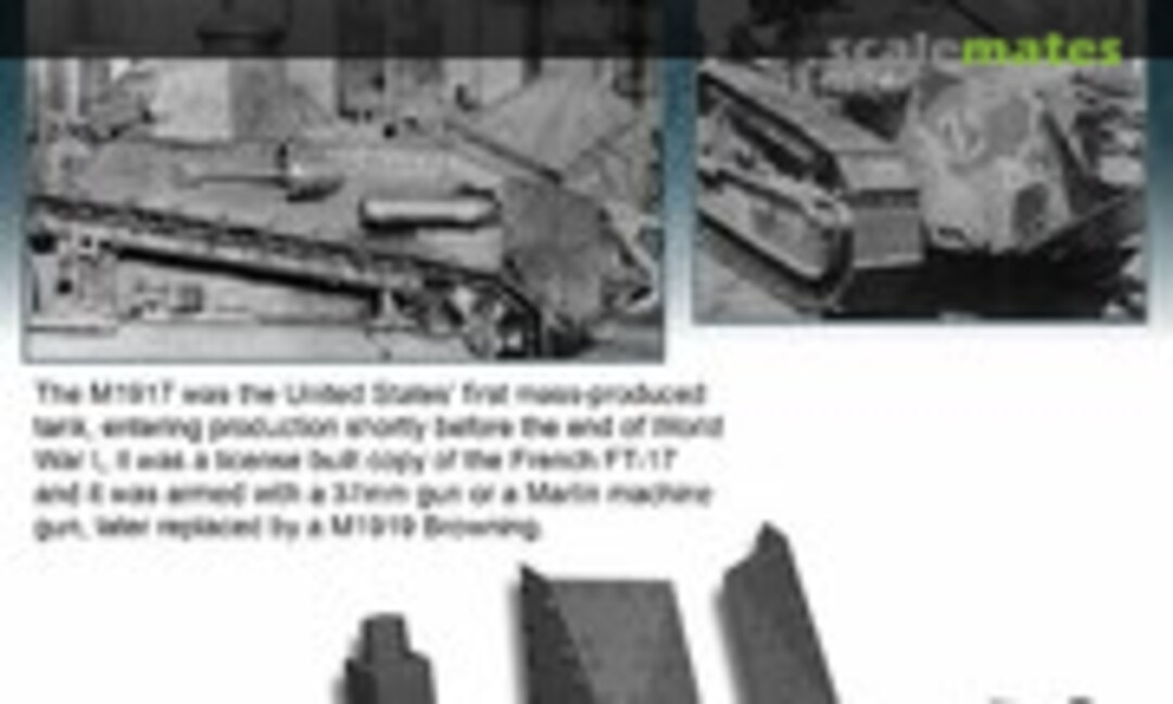 1:35 M1917 with Marlin M1917 MG (FC Model Trend 35455b) 35455b