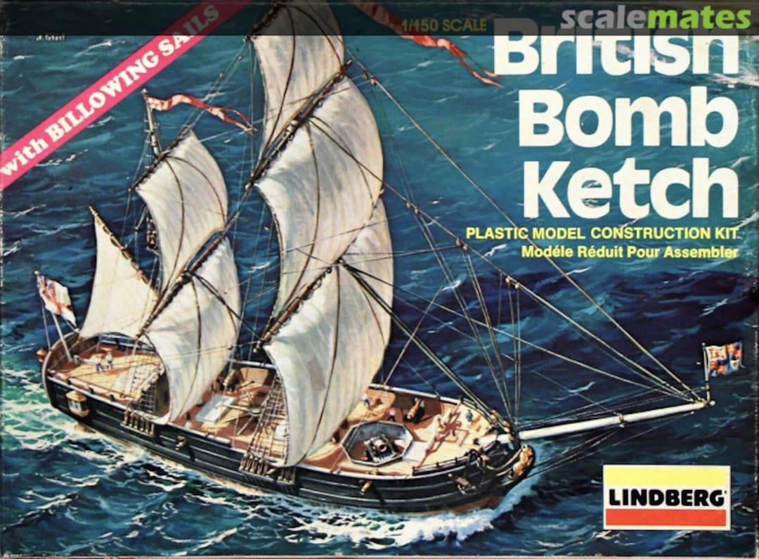 Boxart British Bomb Ketch 896 Lindberg Boxart British Bomb Ketch 896 Lindberg