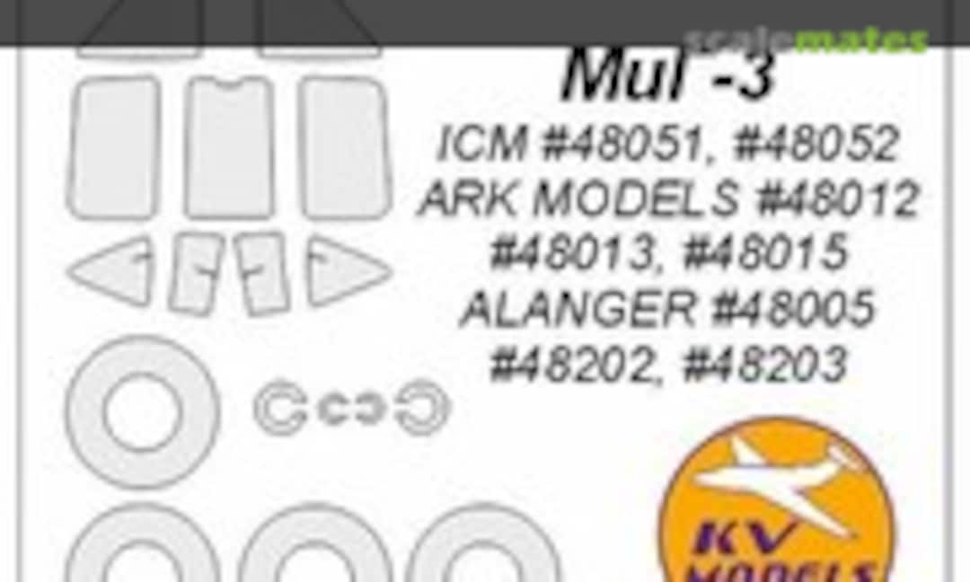 1:48 Mask for MIG-3 (KV Models 48020) 48020