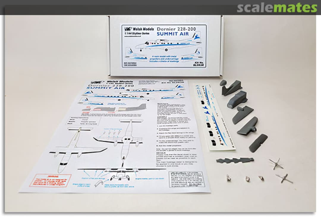 Boxart Dornier 228-200 Summit Air SL393R Welsh Models