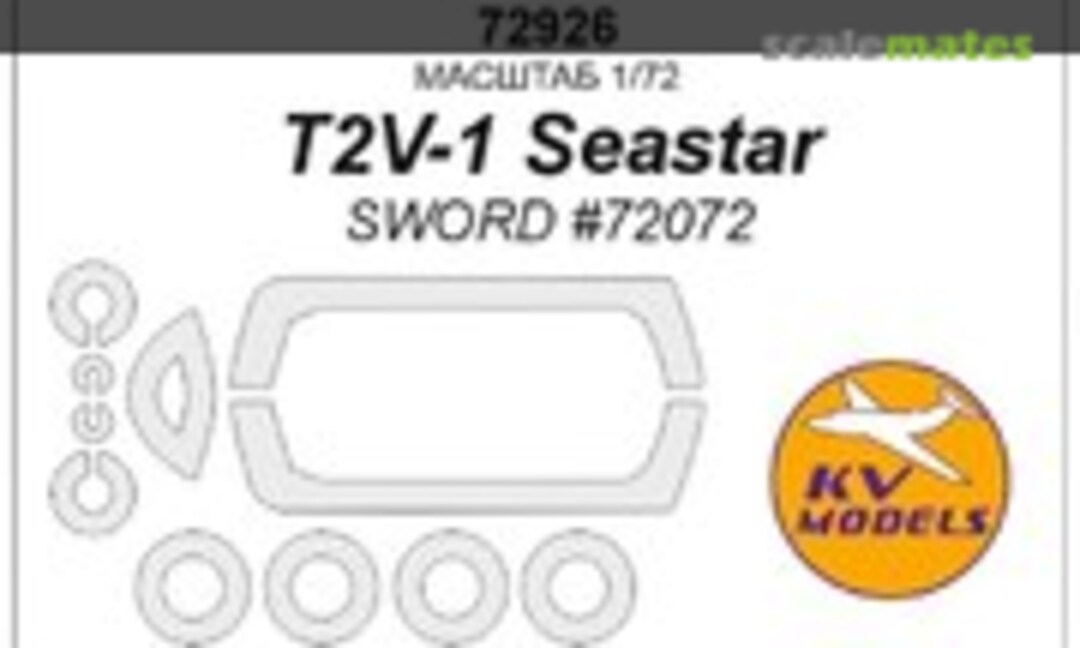1:72 T2V-1 SeaStar - painting masks + masks for disks and wheels (KV Models 72926) 72926