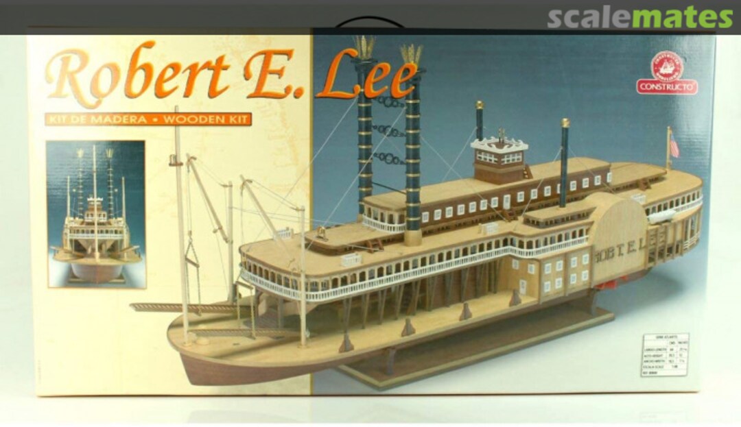 Boxart Robert E Lee 80840 Constructo Boxart Robert E Lee 80840 Constructo