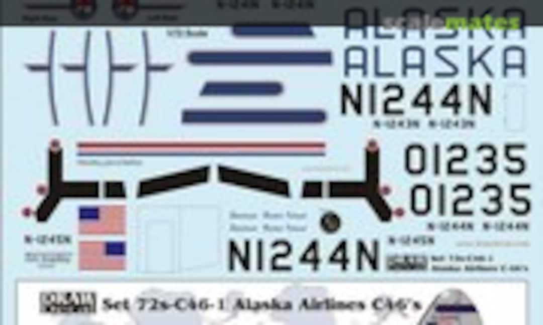 1:72 Curtiss-Wright C-46 (Draw Decal 72-C46-1) 72-C46-1