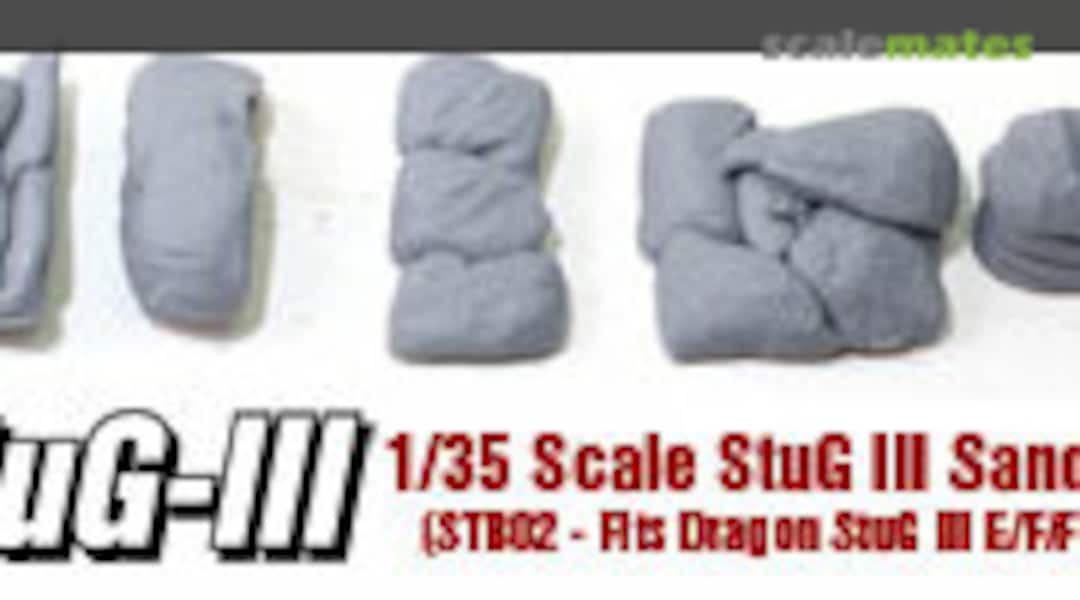 1:35 StuG III Sandbag Armour For Dragon StuG III E/F/F8 (Value Gear STB02) STB02
