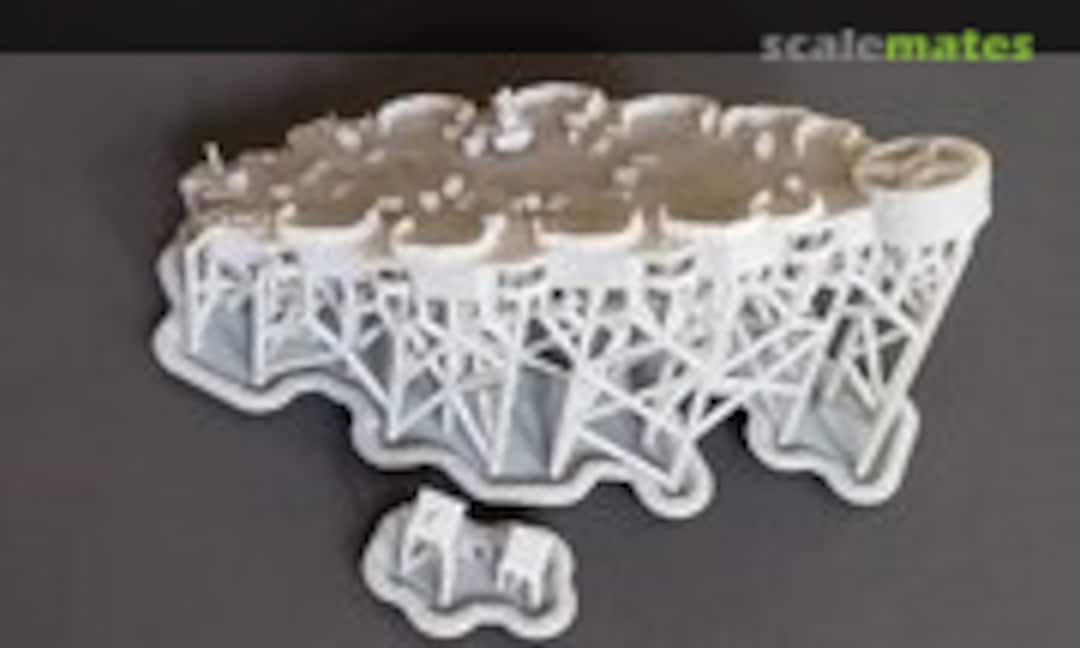 1:700 USS Arizona BB-39 Boat Deck and Casemate, 1941 (Model Monkey 700-BB39 boat deck) 700-BB39 boat deck