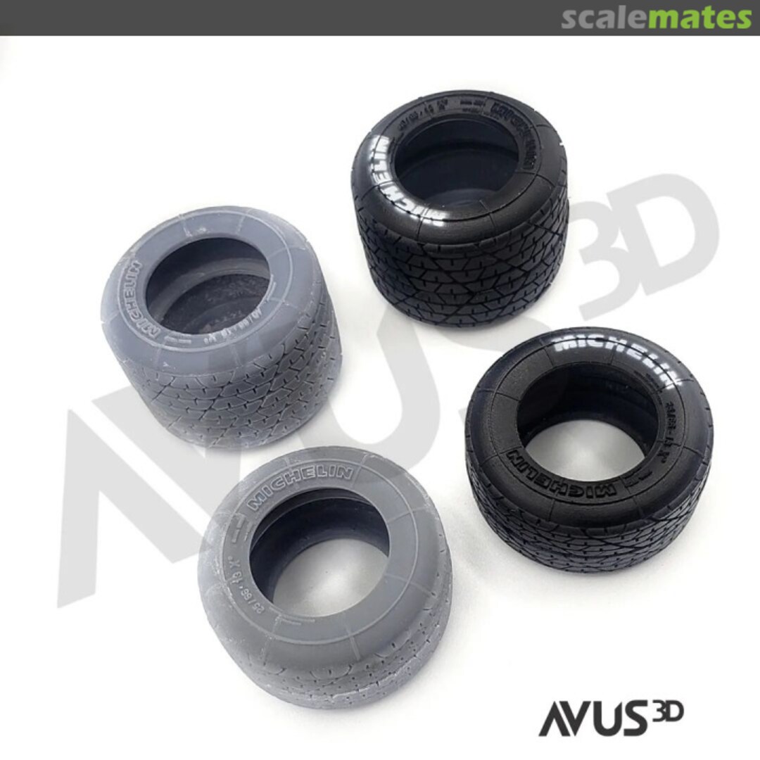 Boxart Rain Tyre Set for TG185 Avus3D Boxart Rain Tyre Set for TG185 Avus3D