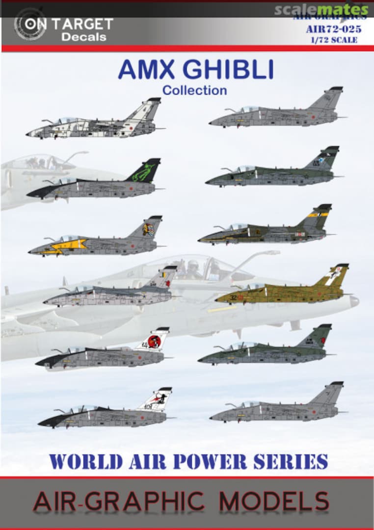 Boxart AMX Ghibli AIR72-025 Air-Graphics Models Boxart AMX Ghibli AIR72-025 Air-Graphics Models