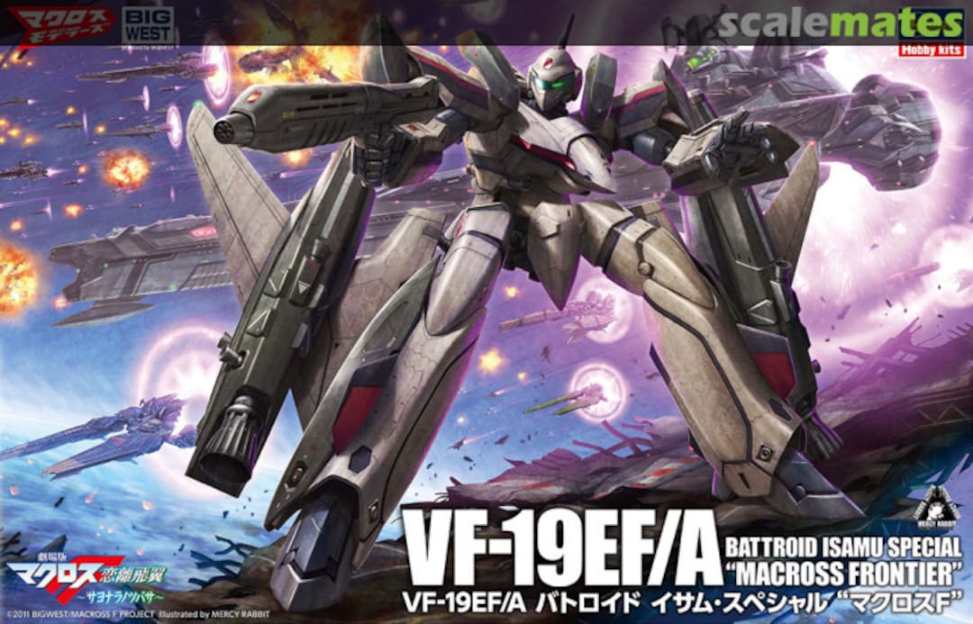 Boxart VF-19EF/A Battroid Isamu Special 65893 Hasegawa Boxart VF-19EF/A Battroid Isamu Special 65893 Hasegawa
