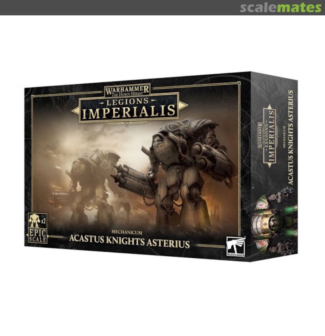 Boxart Mechanicum Acastus Knights Asterius 03-86 Games Workshop Boxart Mechanicum Acastus Knights Asterius 03-86 Games Workshop