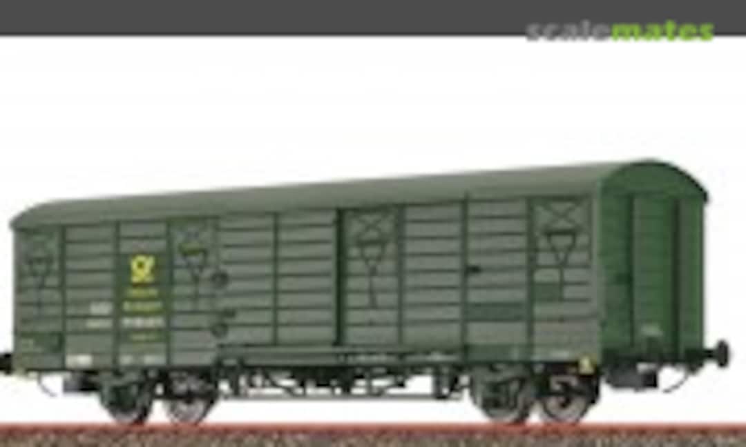 Gedeckter Güterwagen Post2s-t/13 DR (Brawa 49922)