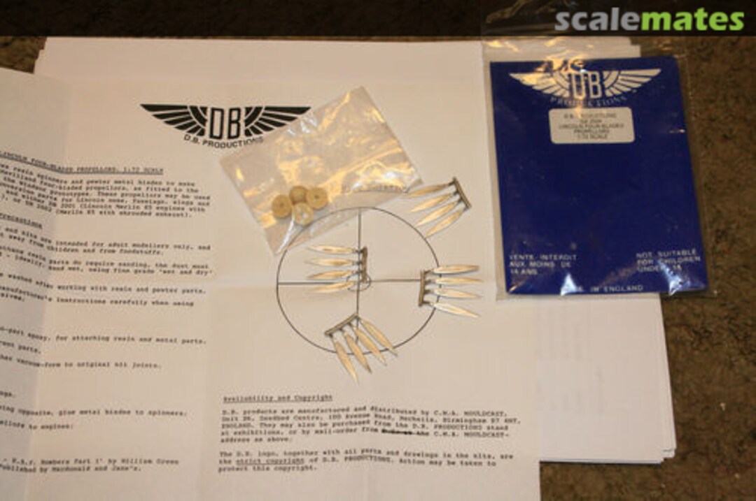 Boxart Avro Lincoln Propellers DB2004 DB Productions