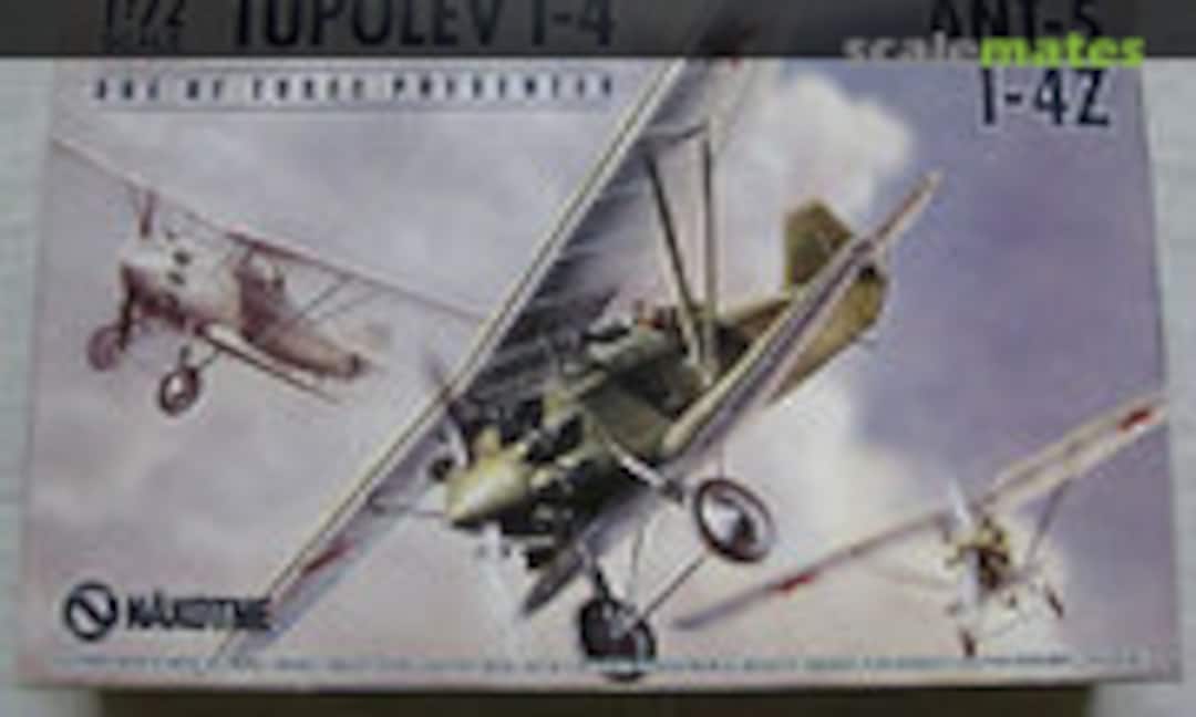 1:72 Tupolev I-4 / ANT-5 / I-4Z (Nakotne )