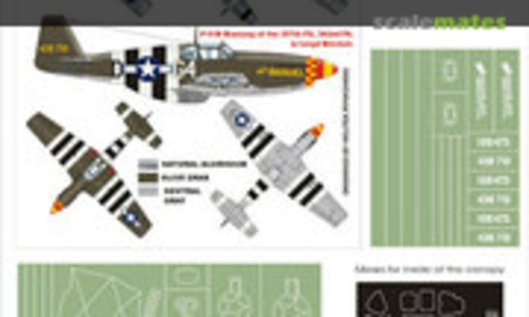 1:48 P-51B Mustang (Montex K48057) K48057