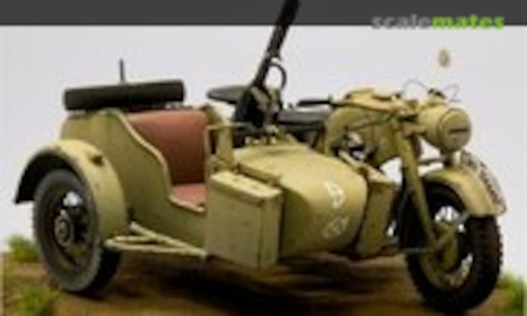 1:16 Zündapp KS750 with Sidecar (SOL MM177)