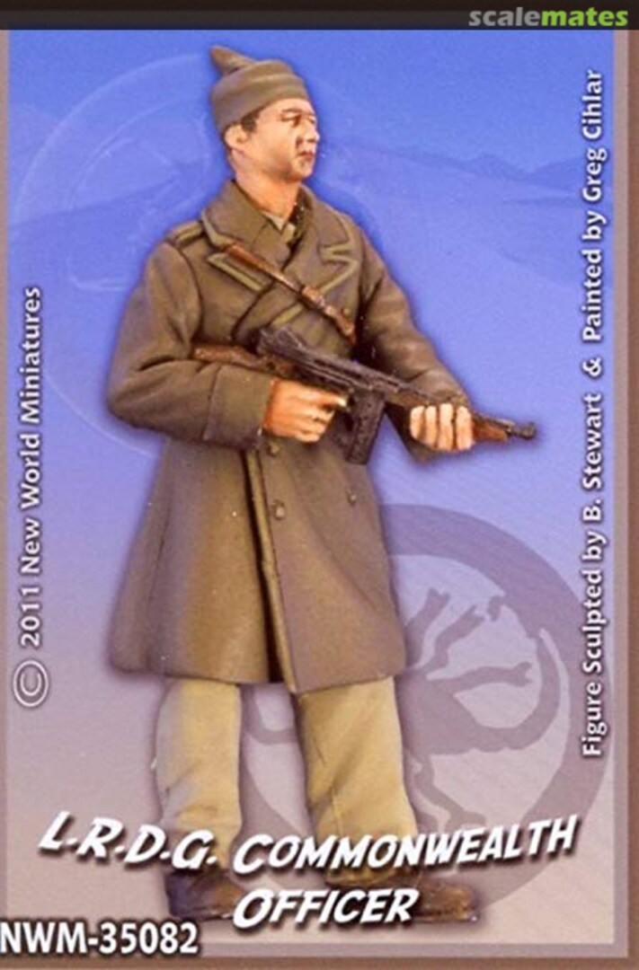 Boxart Commonwealth L.R.D.G, N.Z., Officer NWM-35082 New World Miniatures Boxart Commonwealth L.R.D.G, N.Z., Officer NWM-35082 New World Miniatures