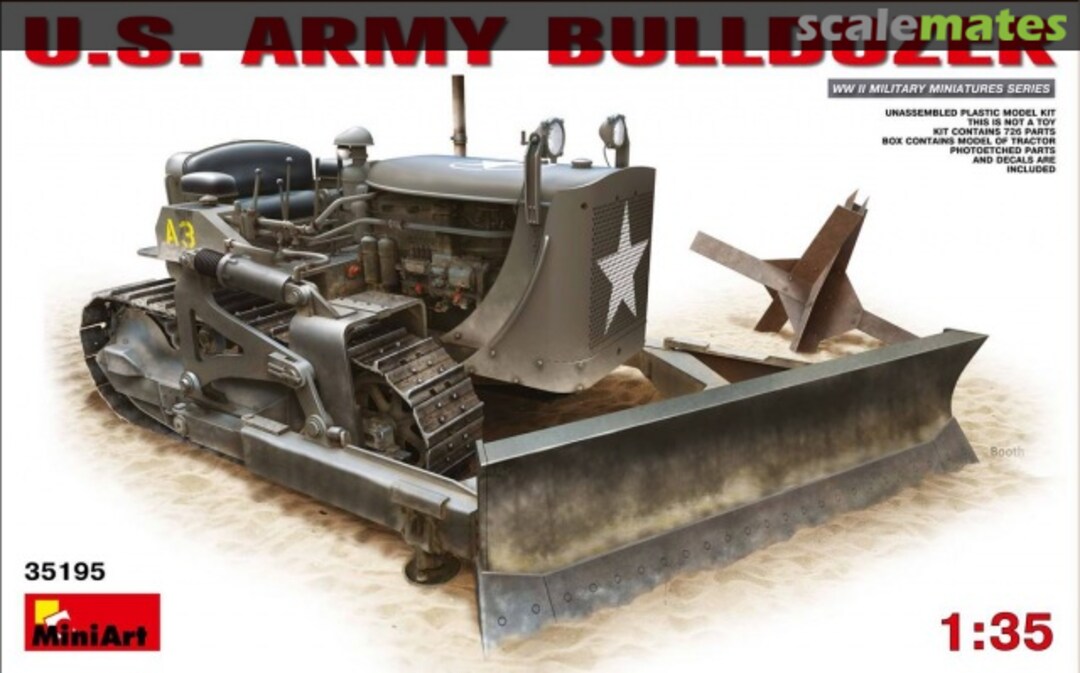 Boxart Army Bulldozer 35195 MiniArt Boxart Army Bulldozer 35195 MiniArt