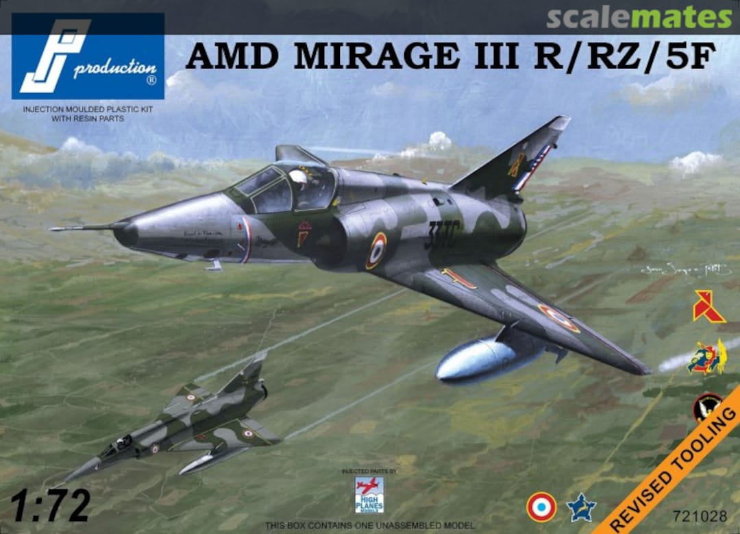 Boxart AMD Mirage III R/RZ/5F 721028 PJ Production