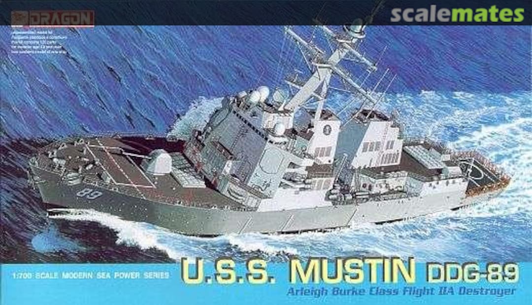 Boxart USS Mustin DDG-89 7044 Dragon Boxart USS Mustin DDG-89 7044 Dragon