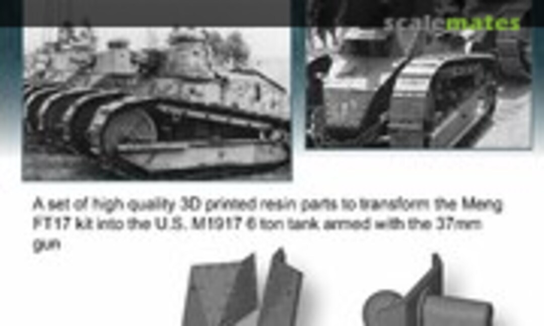 1:35 M1917 with 37mm M1916 gun (FC Model Trend 35456) 35456