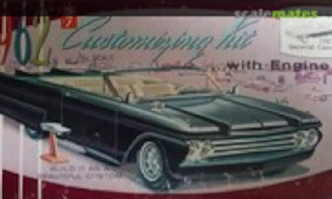 1:25 1962 Chrysler Imperial Convertible (AMT K812)