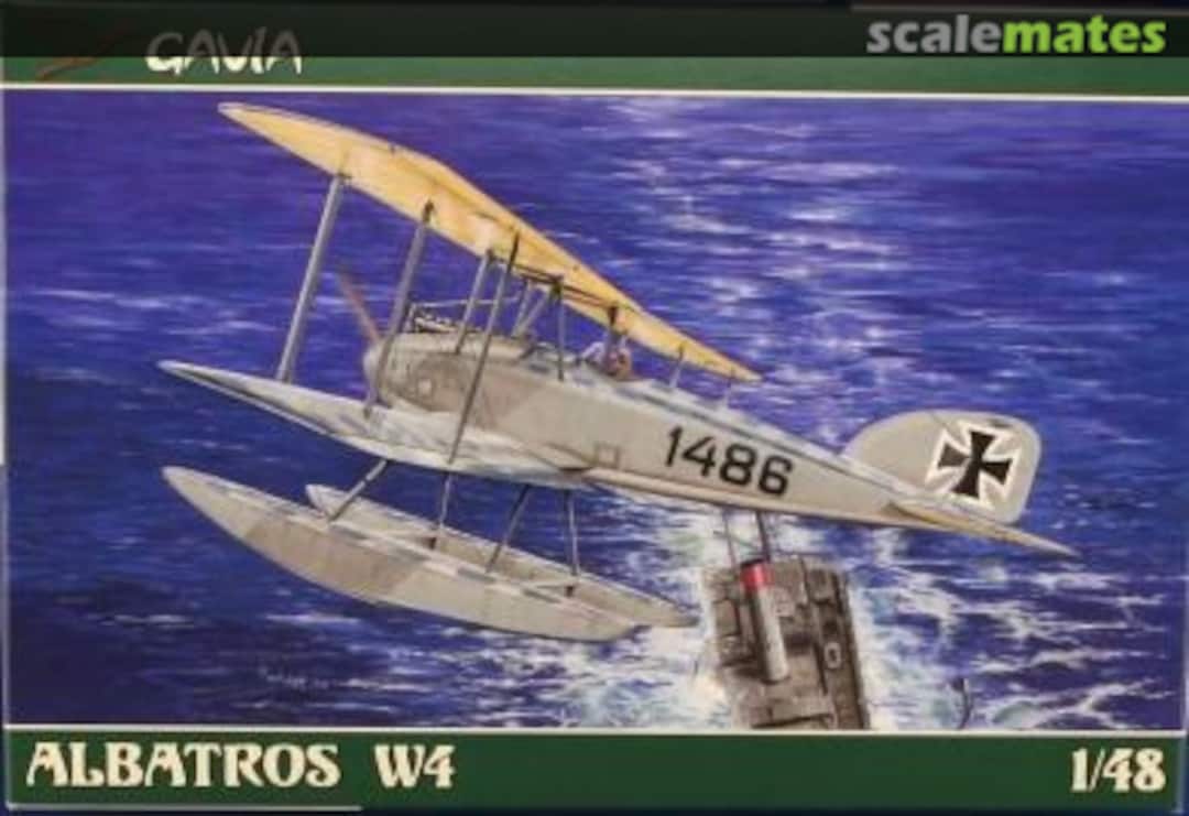 Boxart Albatros W.4 016/0109 Gavia Boxart Albatros W.4 016/0109 Gavia