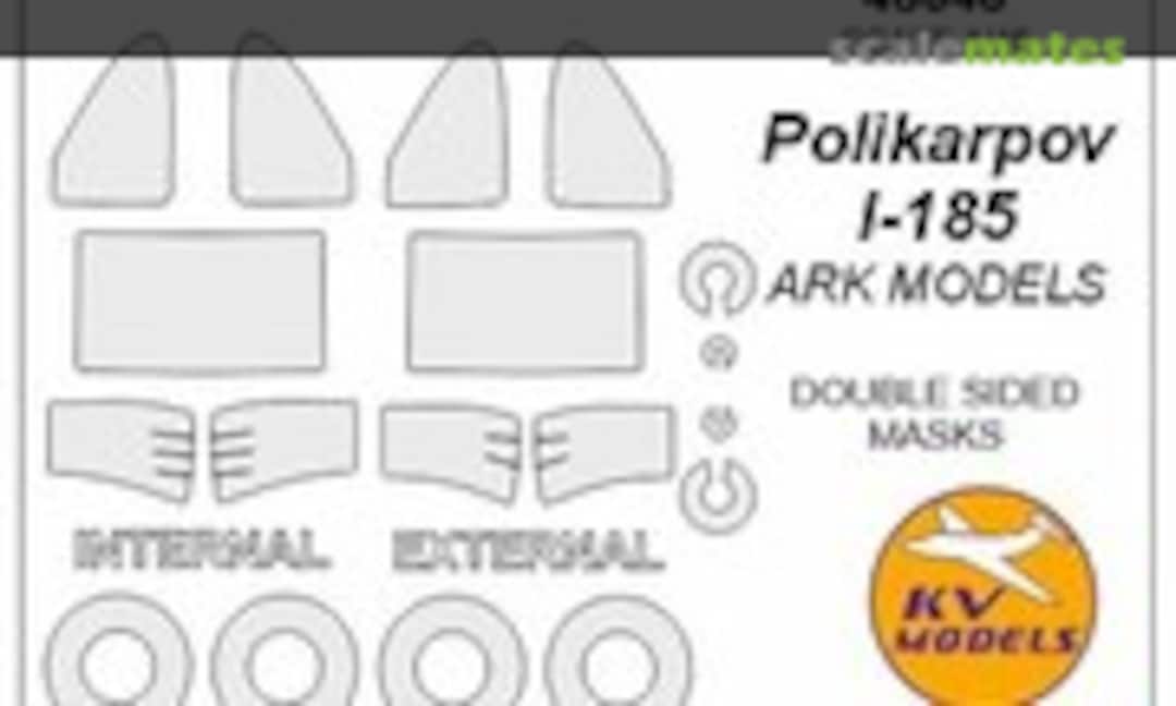 1:48 Mask for I-185 (double sided) and wheels masks (KV Models 48048) 48048