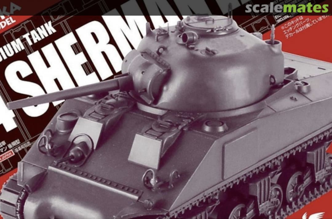 Boxart M4 Sherman Late AS-004 ASUKA Model Boxart M4 Sherman Late AS-004 ASUKA Model