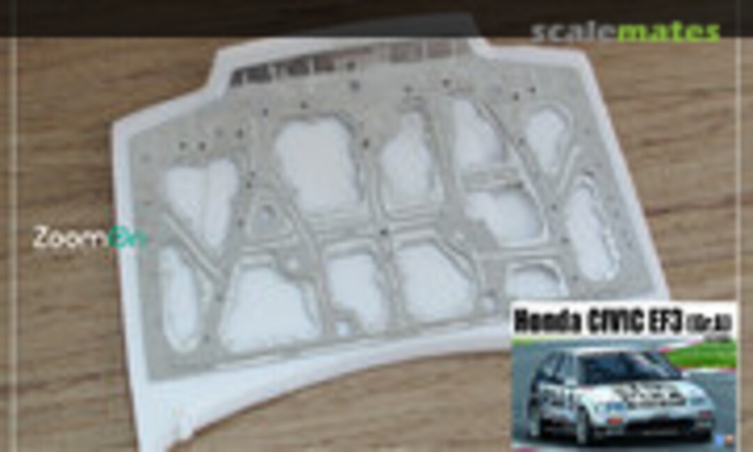 1:24 Honda Civic EF3 hood structure (ZoomOn ZD124)