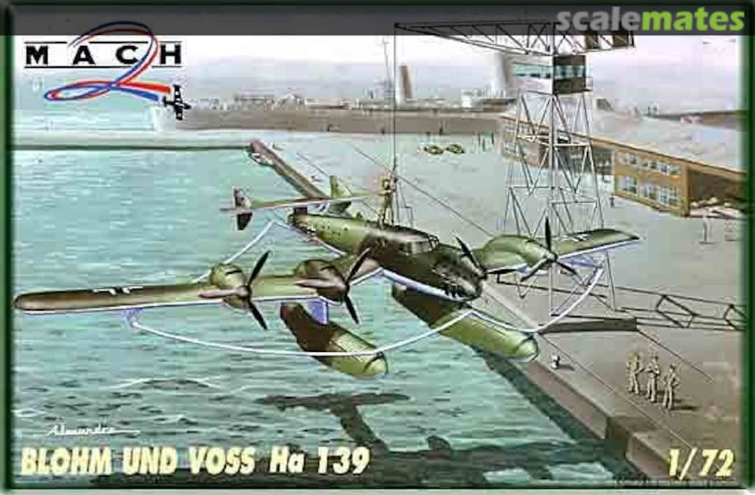 Boxart Blohm & Voss Ha 139 GP.032 MACH 2 Boxart Blohm & Voss Ha 139 GP.032 MACH 2