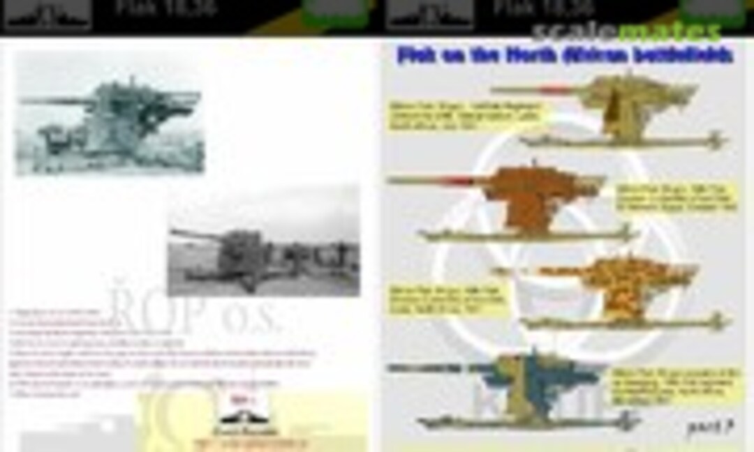 1:72 GERMAN 88MM FLAK 18,36 - FLAK ON THE NORTH AFRICAN BATTLEFIELDS (ROP o.s. MNFDT72009) MNFDT72009