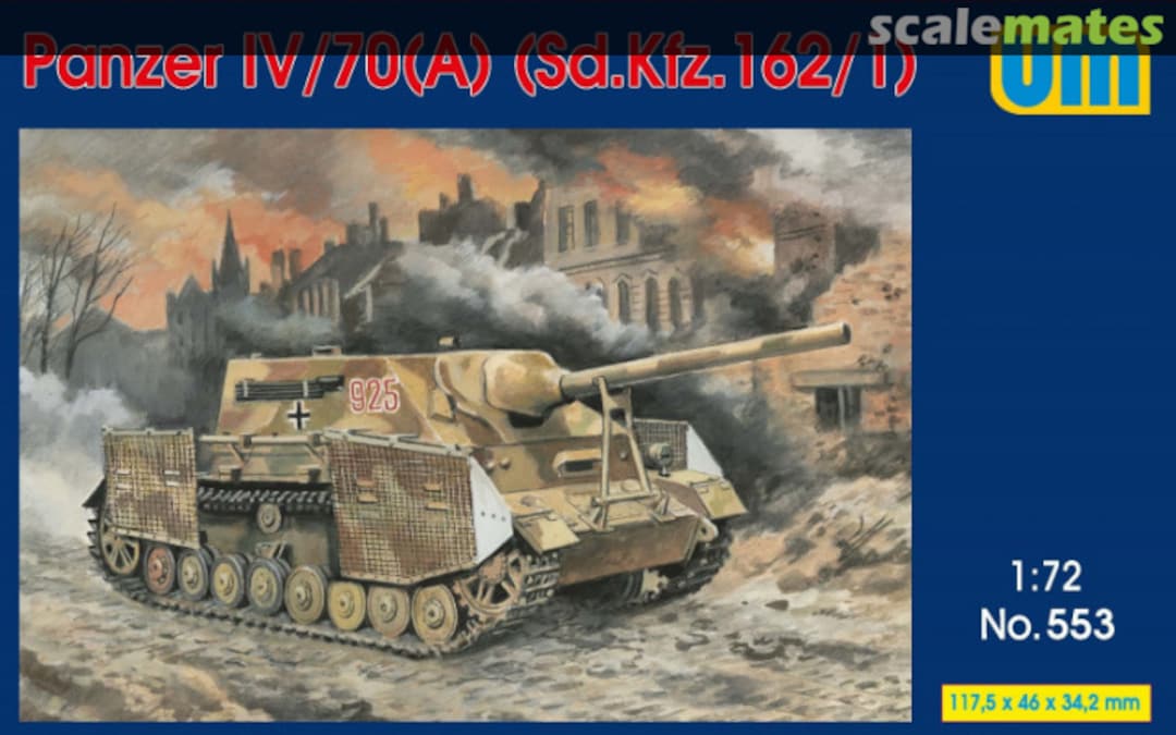 Boxart Sd.Kfz. 162/1 Panzer IV/70 (A) 553 UM Boxart Sd.Kfz. 162/1 Panzer IV/70 (A) 553 UM