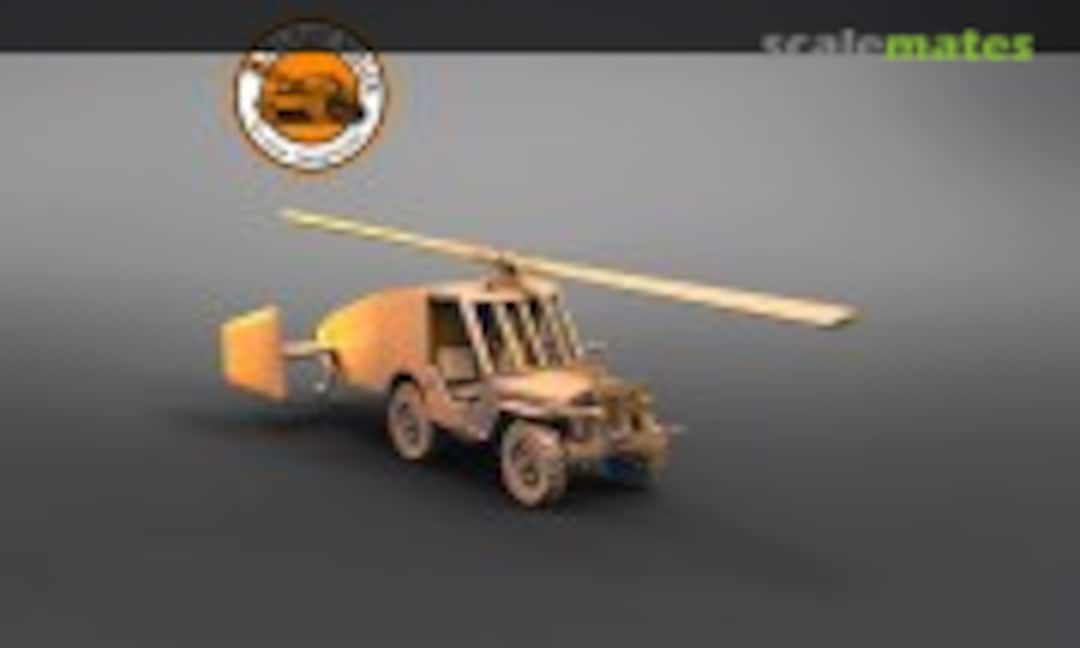 1:72 Jeep Willys Hafner Rotabuggy (Military Scales PMI0093B) PMI0093B