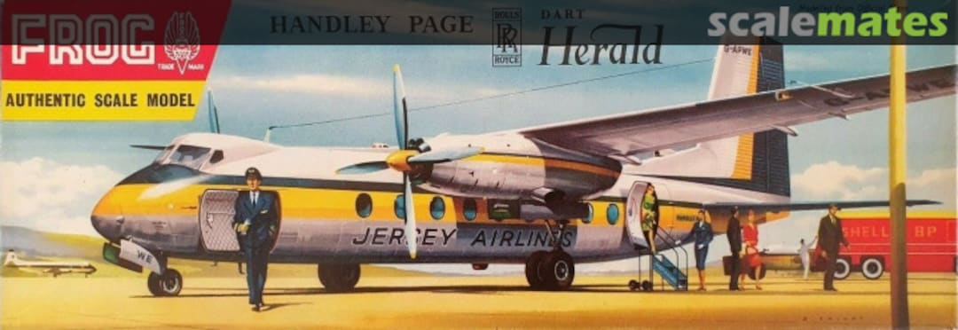Boxart Handley Page Dart Herald 363P FROG Boxart Handley Page Dart Herald 363P FROG