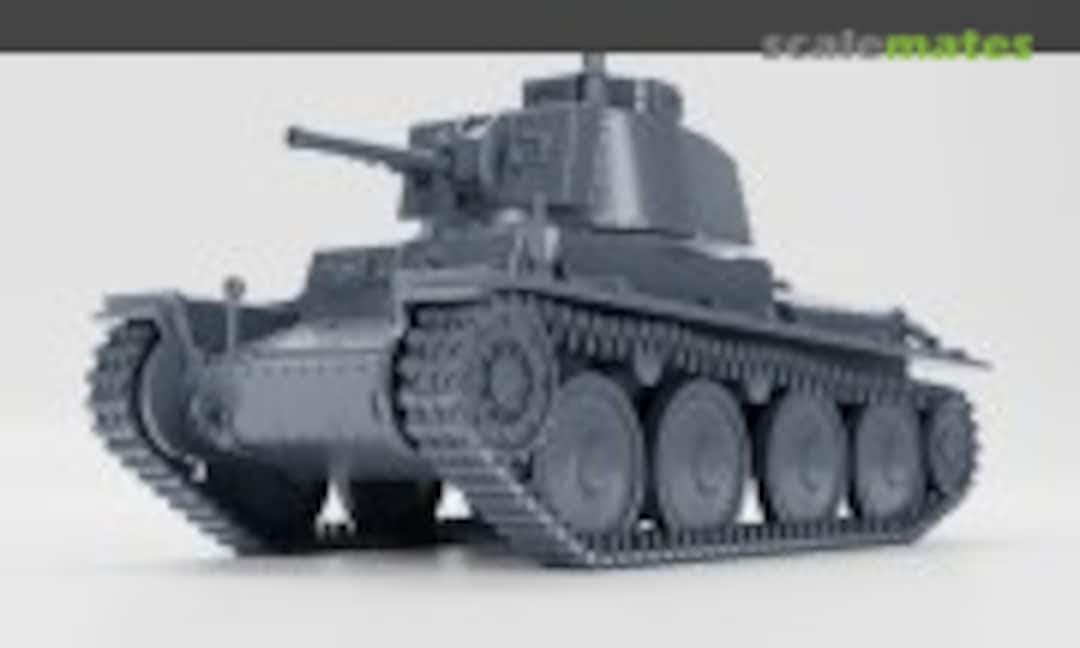 1:72 Light tank CKD LT vz.38 - closed hatch (EMP3d 72011407)