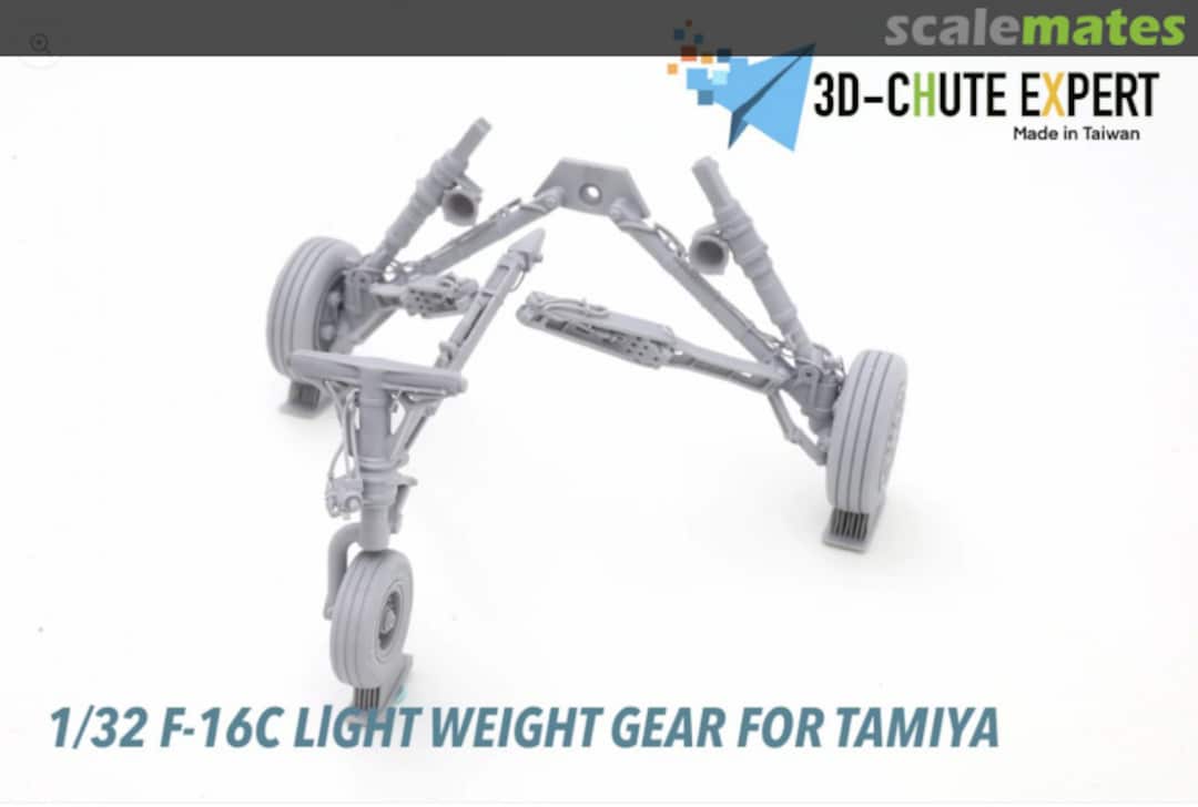Boxart F-16C Light Weight Landing Gear N/A 3D-Chute Expert Boxart F-16C Light Weight Landing Gear N/A 3D-Chute Expert