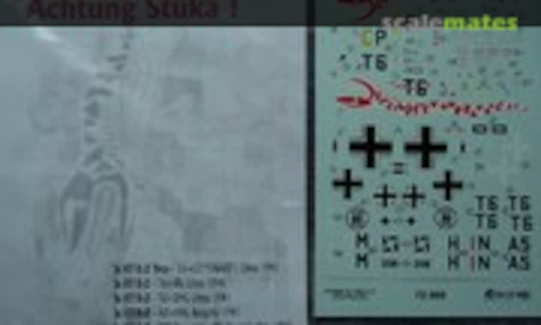 1:72 Achtung Stuka! (Tally Ho! (CZ) 72 005) 72 005