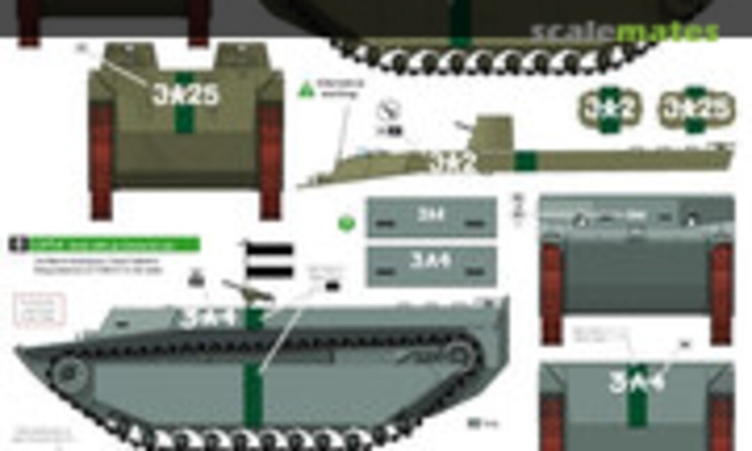 1:35 LVT-4 on Iwo Jima (Bison Decals 35186) 35186