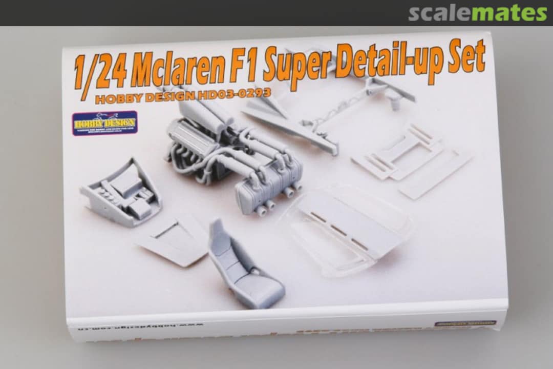 Boxart McLaren F1 Super Detail-Up Set HD03-0293 Hobby Design Boxart McLaren F1 Super Detail-Up Set HD03-0293 Hobby Design