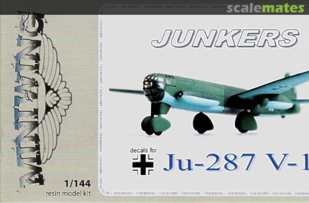Boxart Junkers Ju-287 V-1 Mini034 Miniwing Boxart Junkers Ju-287 V-1 Mini034 Miniwing