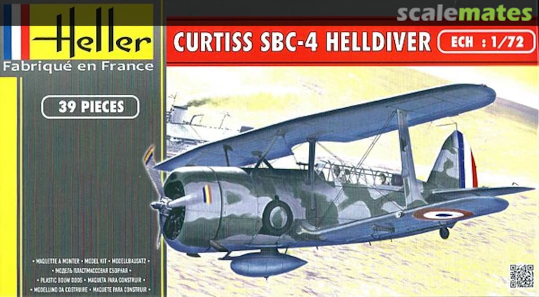 Boxart Curtiss SBC-4 Helldiver 80285 Heller Boxart Curtiss SBC-4 Helldiver 80285 Heller