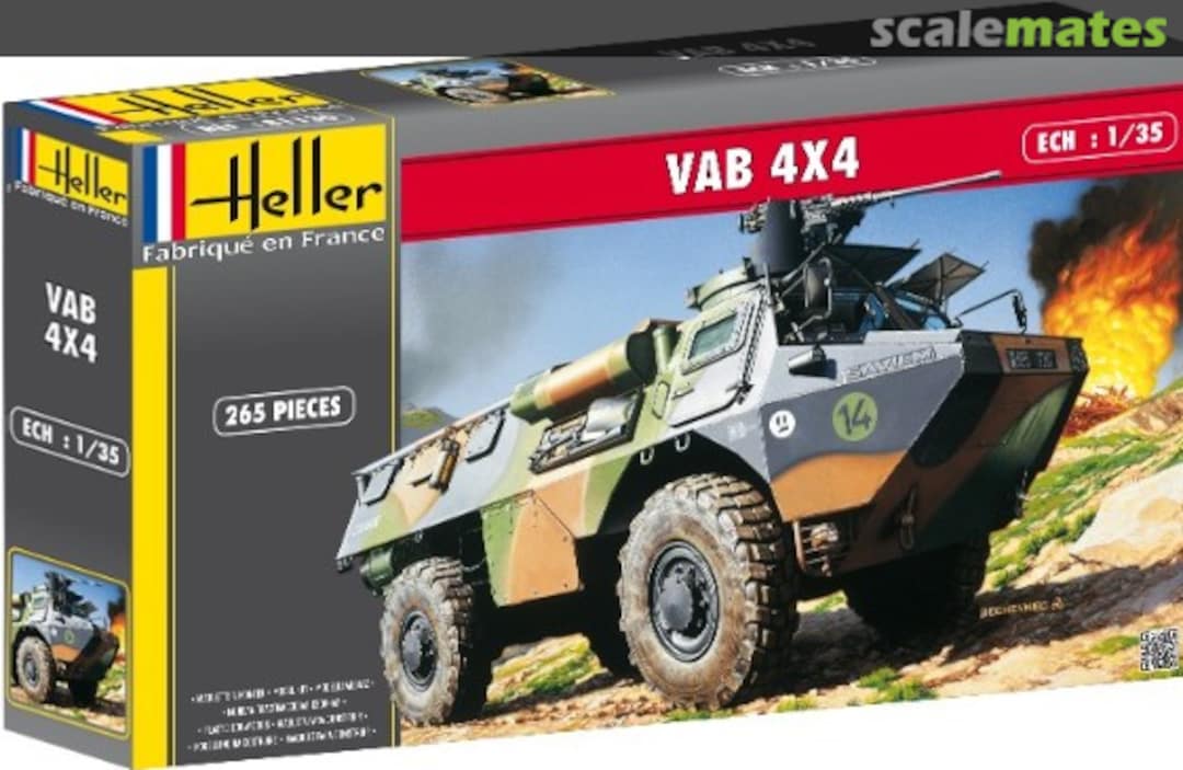 Boxart VAB 4X4 81130 Heller Boxart VAB 4X4 81130 Heller