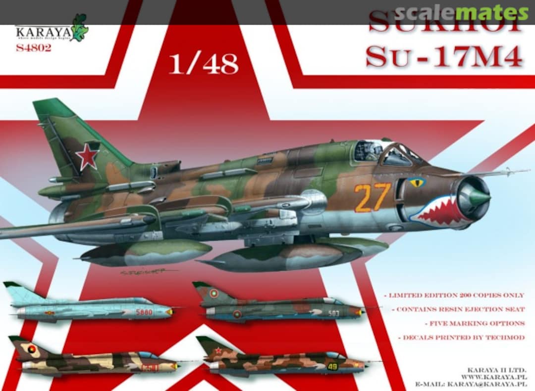 Boxart Sukhoi Su-17M4 S4802 Karaya Boxart Sukhoi Su-17M4 S4802 Karaya