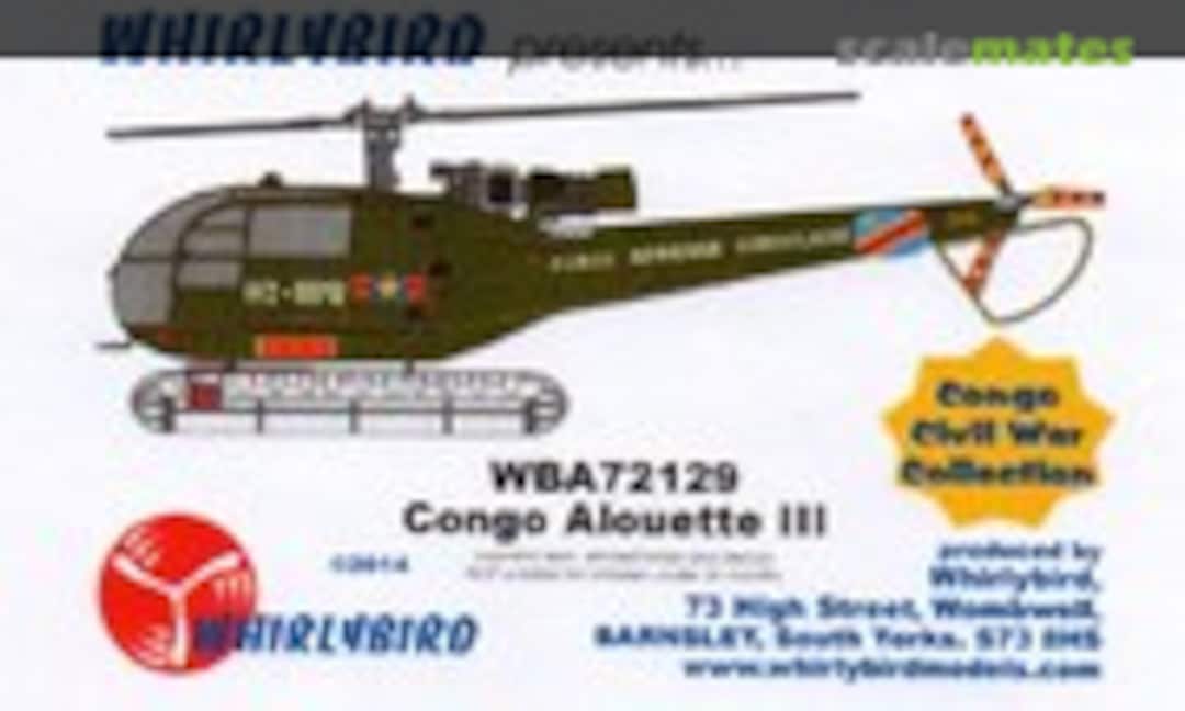 1:72 Congo Alouette III (Whirlybird WBA72129) WBA72129