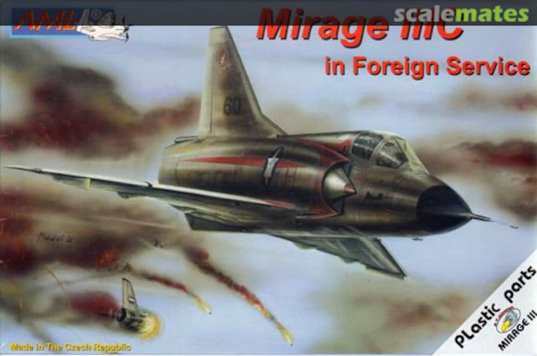 Boxart Mirage IIIC in Foreign Service 72041 AML Boxart Mirage IIIC in Foreign Service 72041 AML