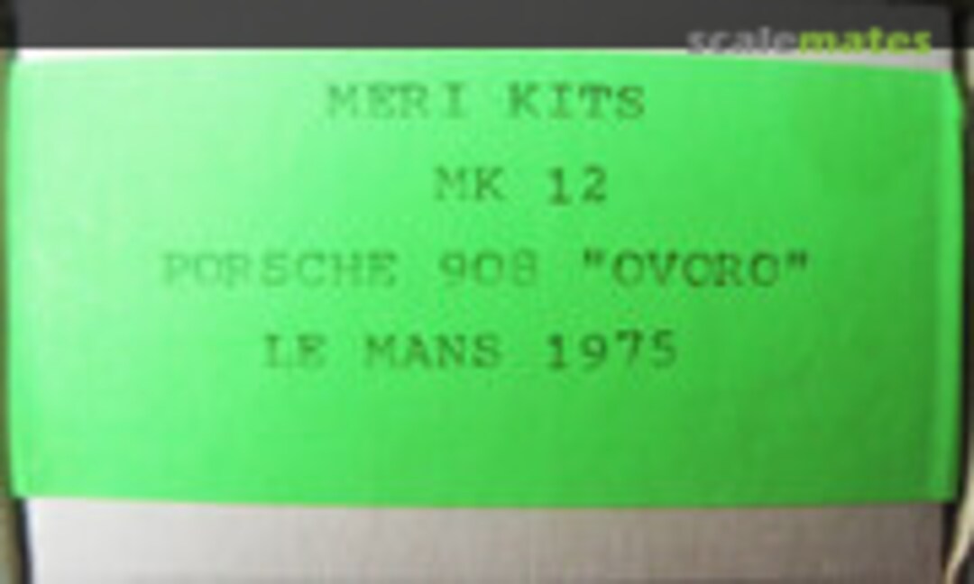 Porsche 908 &quot;Ovoro&quot; (Meri Kits MK 12)