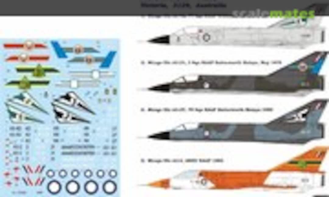 1:72 Mirage IIIo RAAF (Novascale N-72053)
